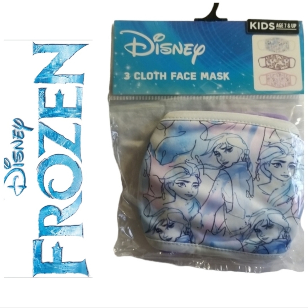 🎖NWT  Disney's Frozen Masks, 3 pack🧚‍♀️4/$20(COPY)